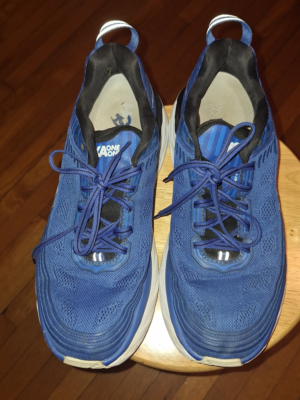 Hoka One One Men's Navy Blue Athletic Running Shoes